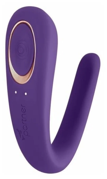 Вибратор-стимулятор для пар Satisfyer Double Classic